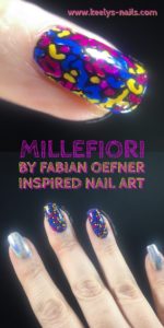 Pin it! Millefiori by Fabian Oefner nail art by Keely’s Nails on Pinterest