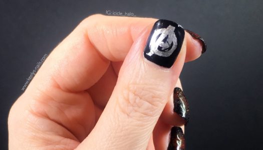 Avengers Infinity War nail art